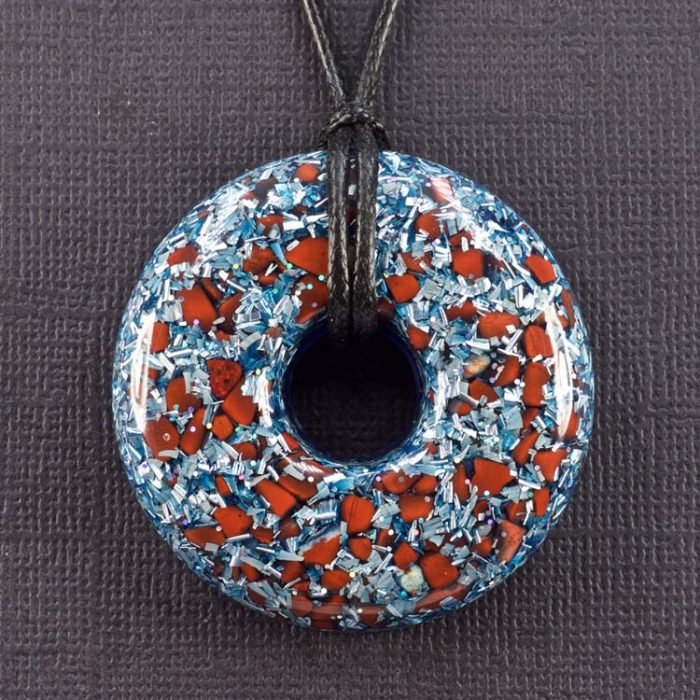 Red Jasper Orgonite® Pendant