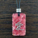 Rhodonite Suspension Pendant