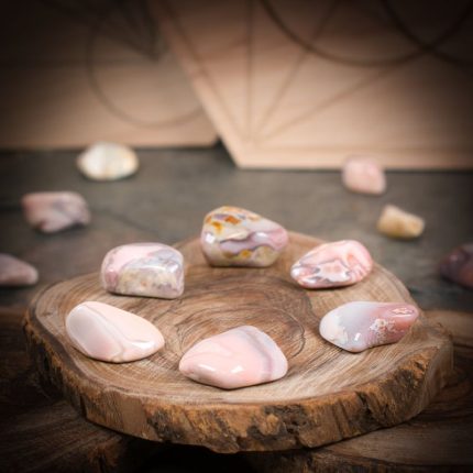 Botswana Agate (Pink) Crystals for Grids
