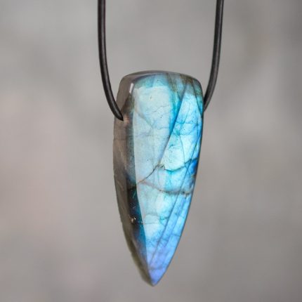 Labradorite Dagger Pendant - C