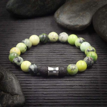 Chrysoprase Aromatherapy Bracelet