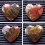 Red Creek Jasper Heart Pendants