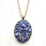 Sodalite Druzy Pendant