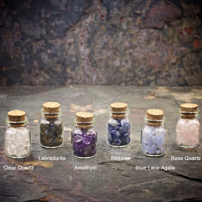 12 Chakra Mini Crystal Apothecary Set