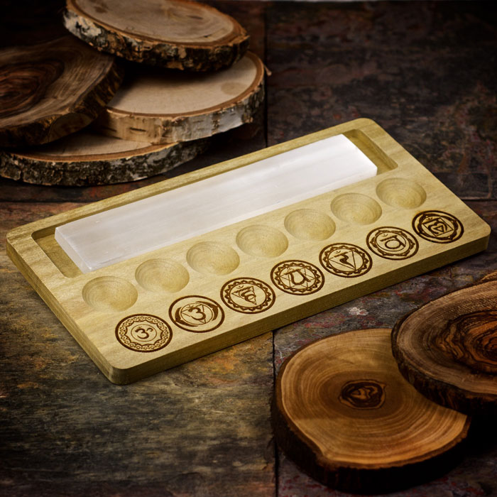 7 Chakra Crystal Charging Tray