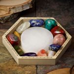 Selenite Circle Crystal Charging Tray