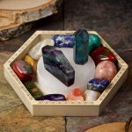 Selenite Circle Crystal Charging Tray