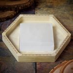 Selenite Square Crystal Charging Tray