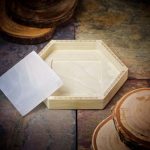 Selenite Square Crystal Charging Tray