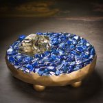 Lapis Lazuli and Golden Calcite Orgonite Charger