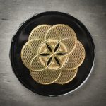 Seed of Life Brass Orgonite Grid