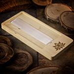 Lotus Blossom Crystal Charging Tray with Selenite