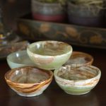 Green Onyx Ring Dish Trinket Bowl