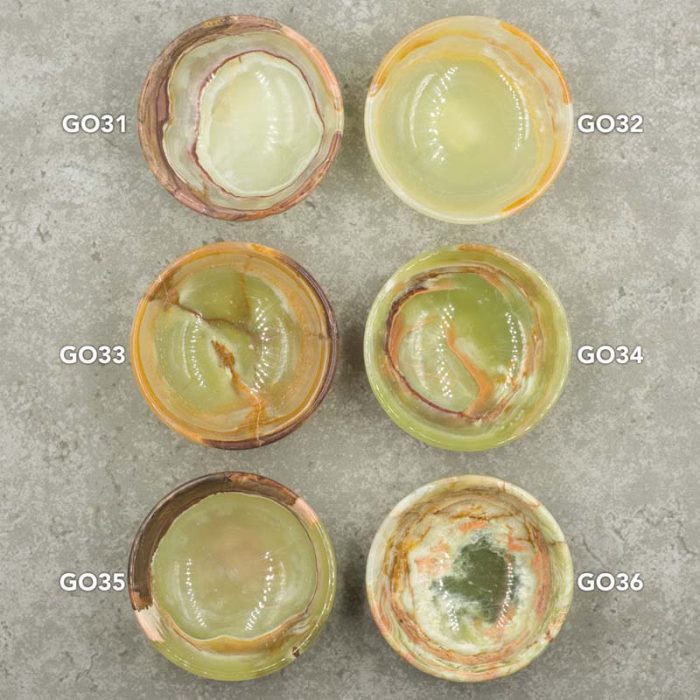 Green Onyx Ring Dish Trinket Bowl