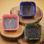 Mini Crystal Square Bowls