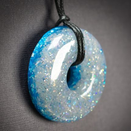 Angel Aura Quartz Orgonite Pendant