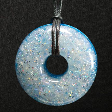 Angel Aura Quartz Orgonite Pendant