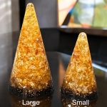 Citrine Orgonite Ring Cones